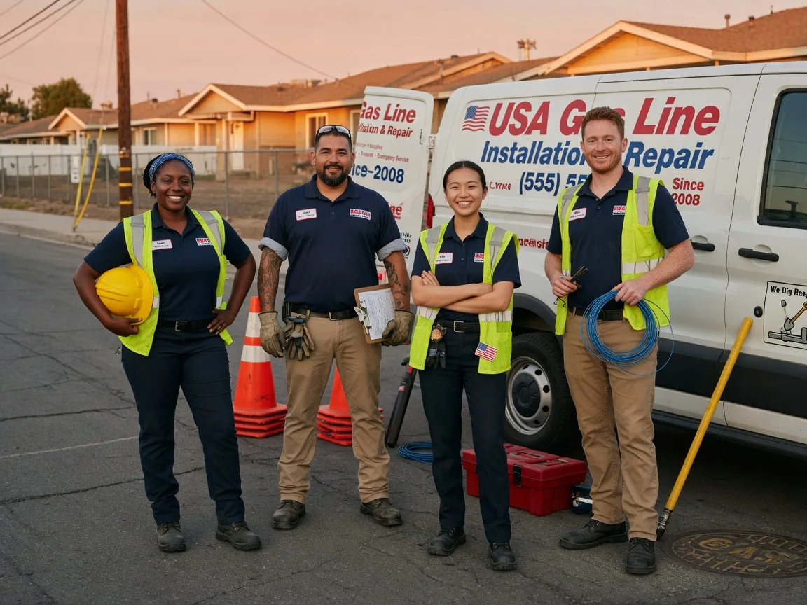 Gas Line Installation company in Raymondville, MO
